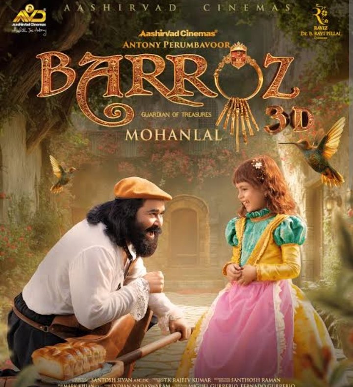 Barroz 3D - Guardian of Treasure | release date,star cast and more... 1 Barroz release date