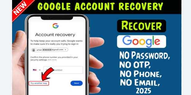 How to Recover a Google Account on Android