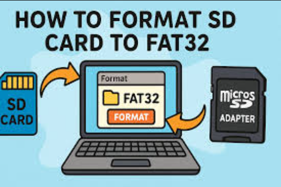How to Format a microSD Card to FAT32