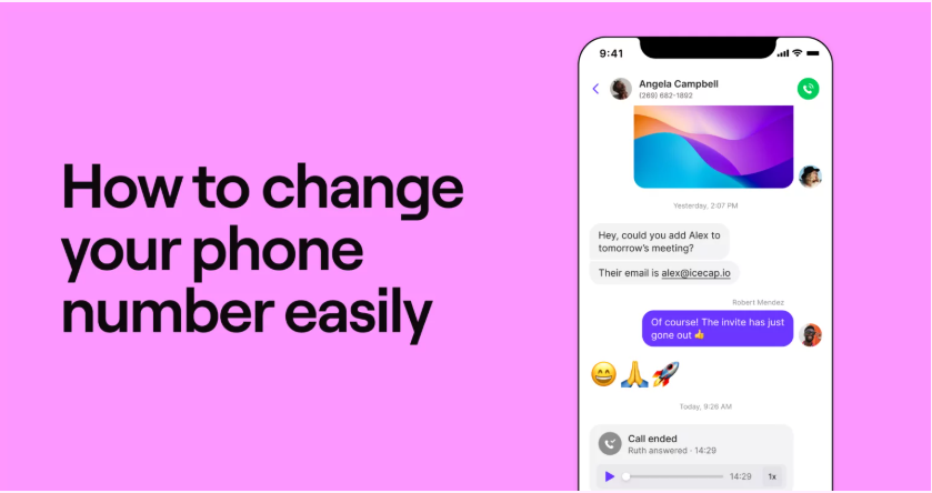 how to change phone number on motorola 1