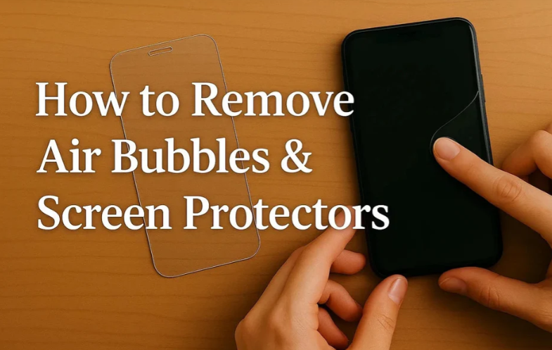 How to Get Bubbles Out of Screen Protector Easily 5