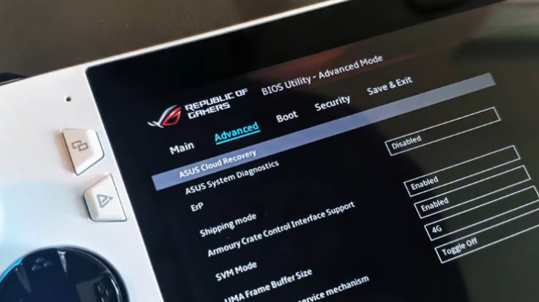 How To Factory Reset ASUS ROG Ally Step By Step - MyNetPages