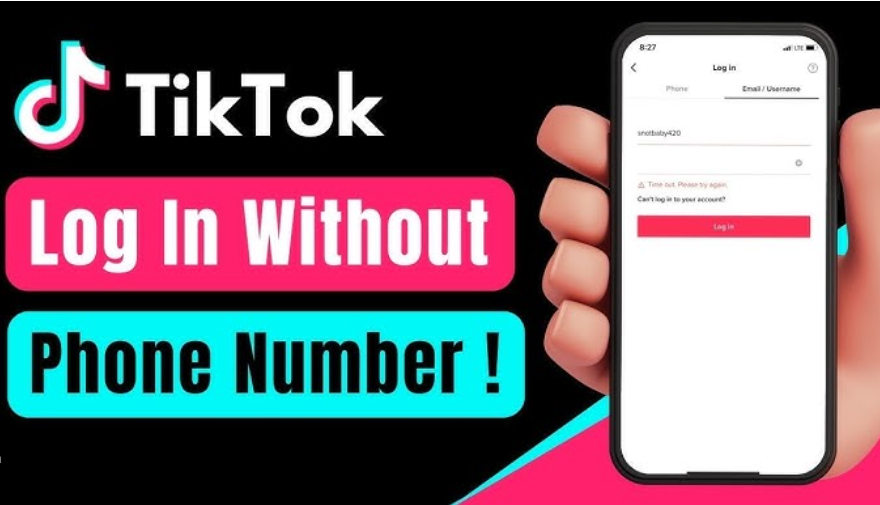 how to text on tiktok without phone number