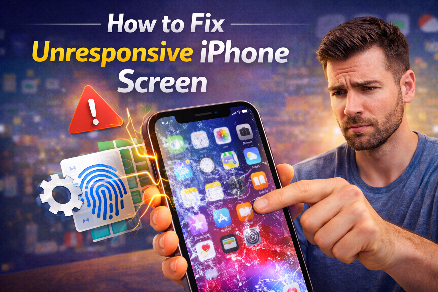 Iphone Display Problem How To Fix Unresponsive IPhone Screen: The Complete Guide To Screen ...