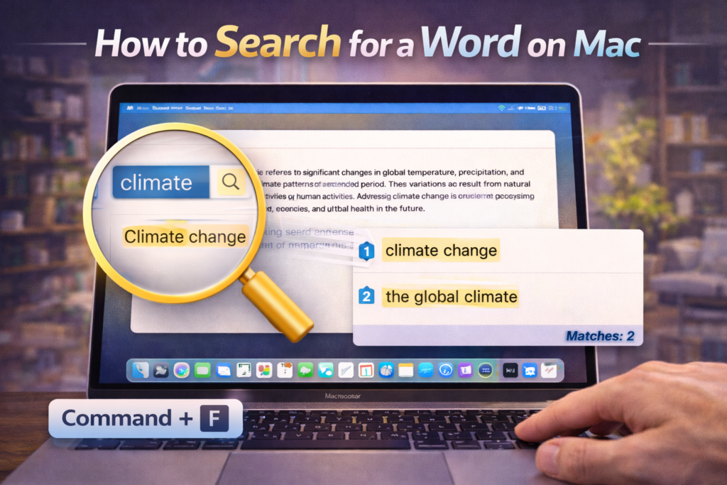 How To Search For A Word On Mac: 4 Quick Tips For Efficient Text Search