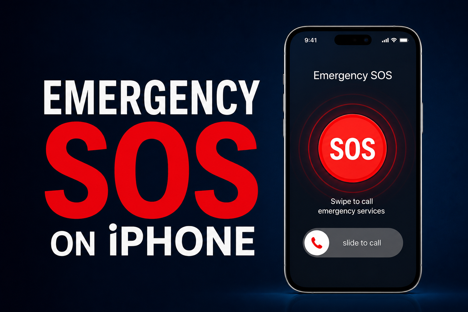 Sos Using Fire How To Set Up And Use The Emergency SOS Feature On An IPhone: 7 Easy ...