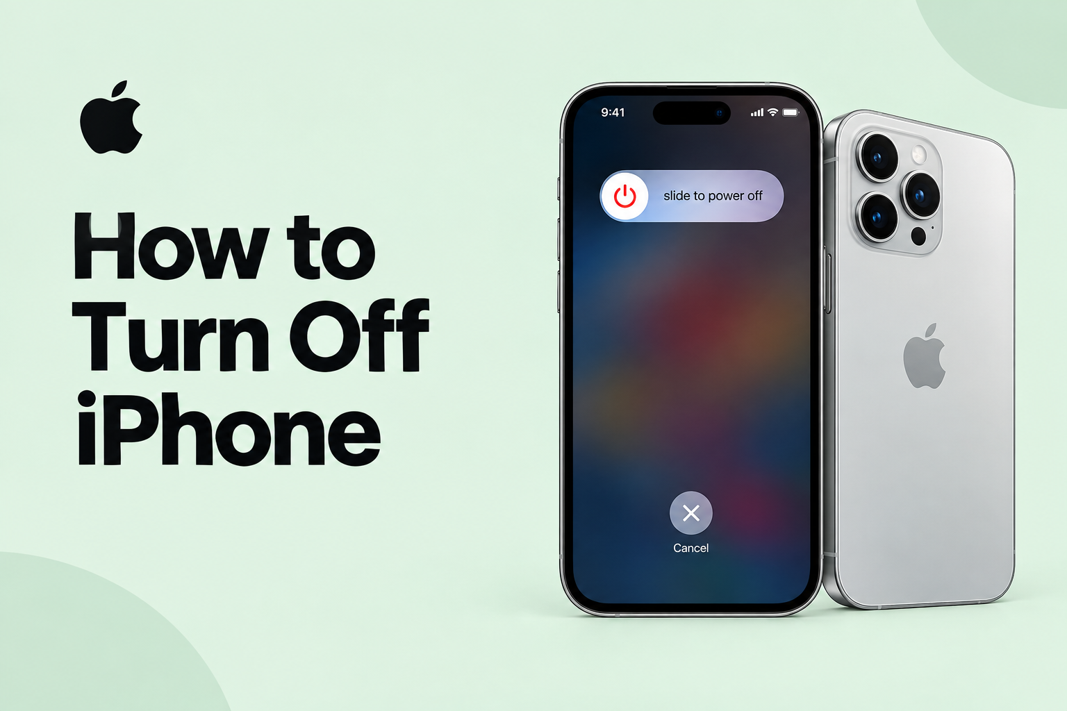How to Turn Off iPhone