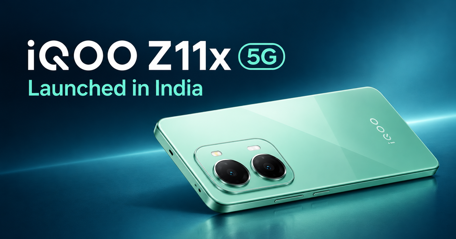 iqoo z11x 5g has launched in india