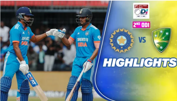 India vs Australia Second ODI
