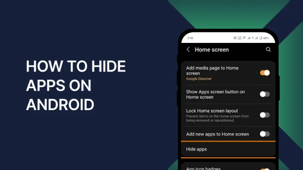 How to Hide Apps in Android Phone 1
