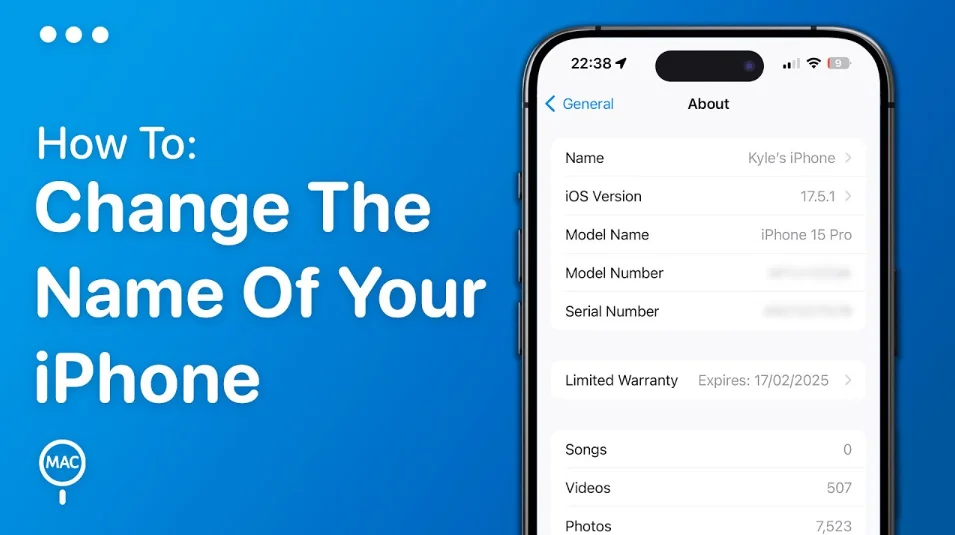How to Change iPhone Name 1