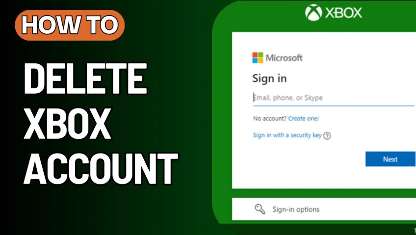How to Delete an Xbox Account 1