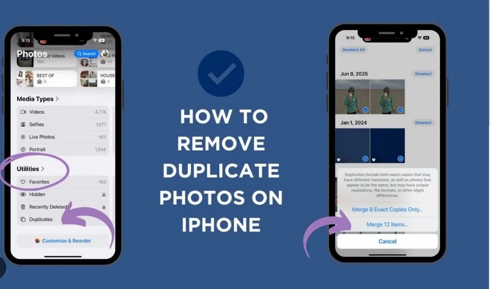 How to Remove Duplicate Photos on iPhone 3